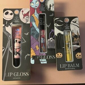 Nightmare Before Christmas Lip Gloss and Balm Set